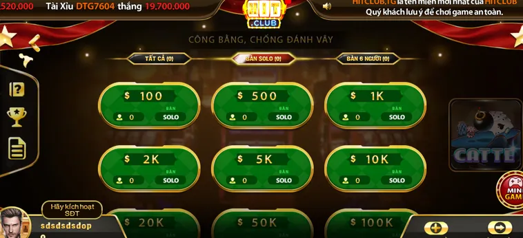 Đỉnh Cao Game Bài Catte Tại HitClub Sân Chơi Uy Tín Bậc Nhất