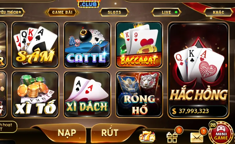 Hệ Thống Game Bài HitClub Đỉnh Cao Cho Mọi Game Thủ