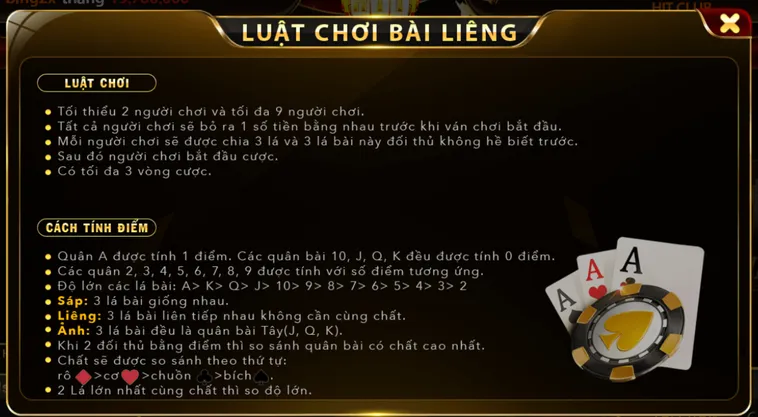 Chinh Phục Đỉnh Cao Game Bài Liêng Tại HitClub Đẳng Cấp Nhất Năm 2026