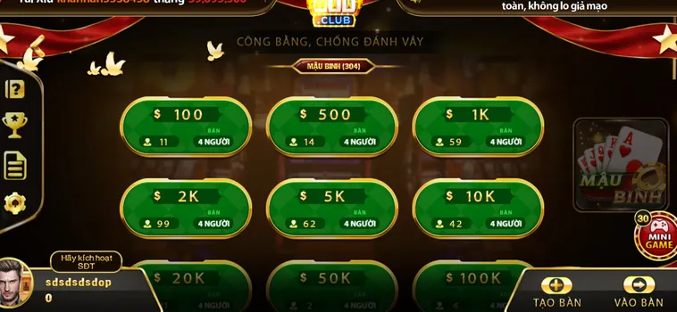 Khám Phá Thế Giới Mậu Binh Tại HitClub Với Những Trải Nghiệm Đỉnh Cao