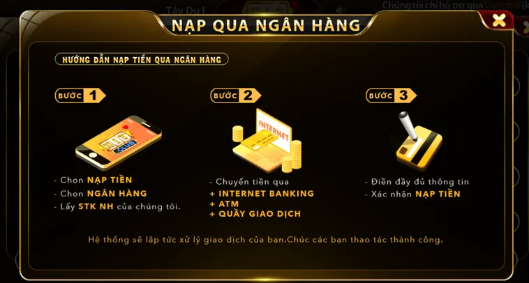 Hướng Dẫn Cách Nạp Tiền HitClub Qua Ngân Hàng Siêu Tốc Và An Toàn