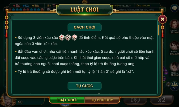 Khám Phá Đỉnh Cao Sảnh Casino Sicbo Đại Phú Quý Tại HitClub Đẳng Cấp Nhất