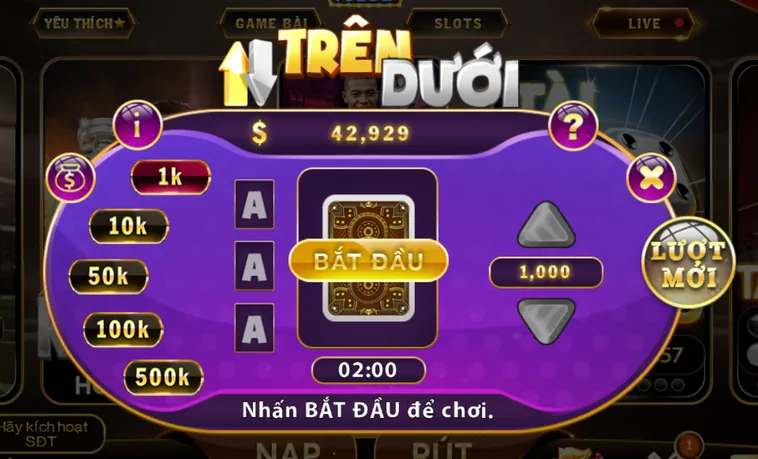 Khám Phá Siêu Phẩm Minigame Trên Dưới Tại HitClub Hấp Dẫn Nhất